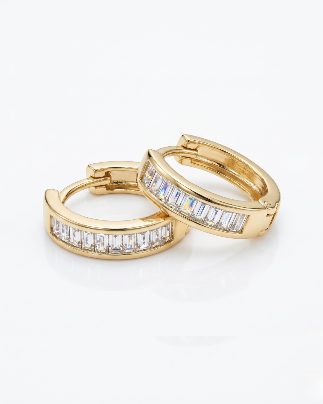 Aretes Circulares | Oro 10k